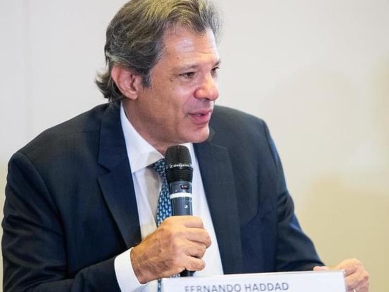 Ministro da Fazenda, Fernando Haddad -  Kelly Fersan