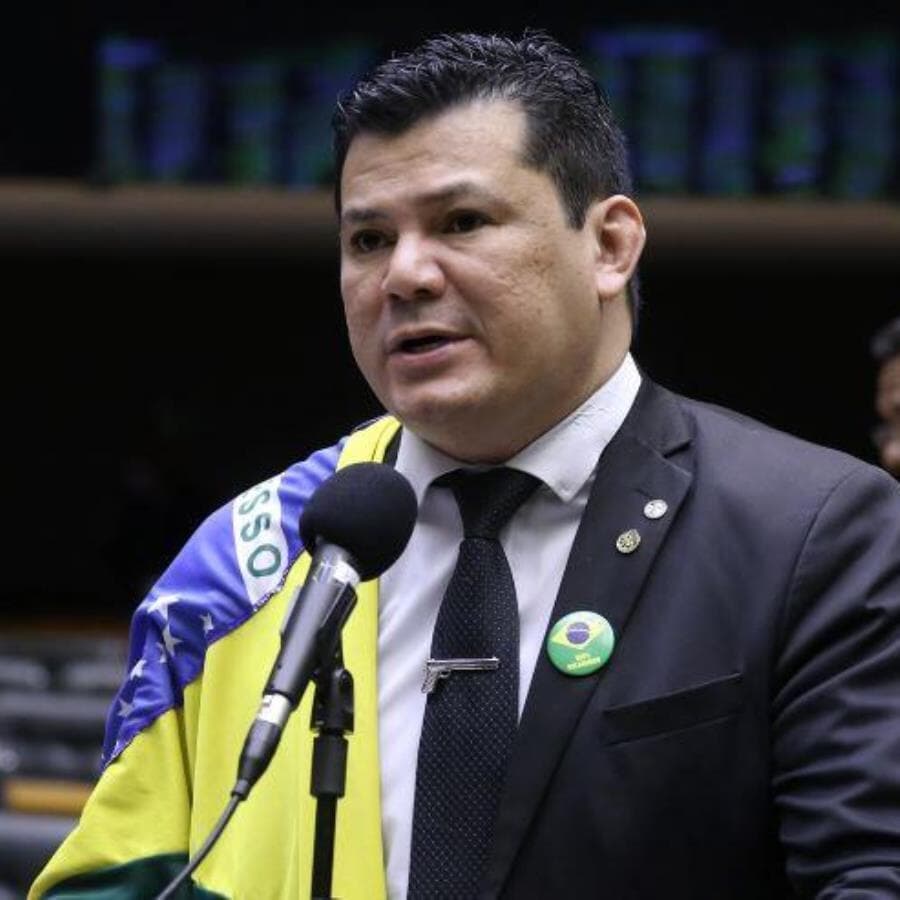 O deputado Gilvan da Federal (PL-ES), acusado de quebra de decoro parlamentar. - Kayo Magalhães/Câmara dos Deputados