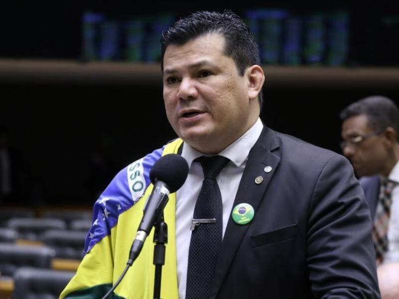 O deputado Gilvan da Federal (PL-ES), acusado de quebra de decoro parlamentar. - Kayo Magalhães/Câmara dos Deputados