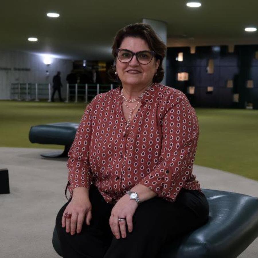 Márcia Lopes foi nomeada e empossada como ministra das Mulheres na manhã desta segunda-feira (5). - Pedro Ladeira/Folhapress