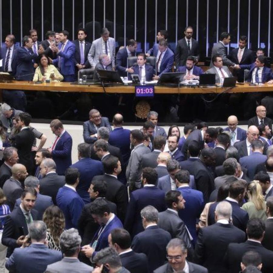 Plenário da Câmara dos Deputados: projeto que aumenta número de parlamentares tem níveis de apoio distintos por região. - Bruno Spada/Câmara dos Deputados