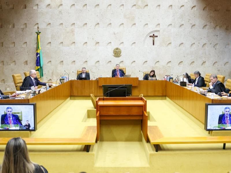 Sessão plenária do STF. - Gustavo Moreno/STF