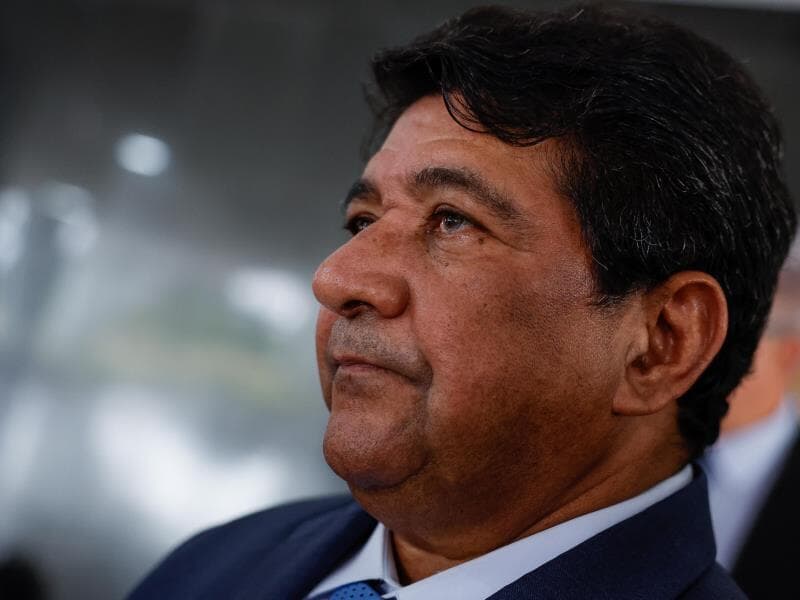 O presidente da CBF Ednaldo Rodrigues. - Pedro Ladeira/Folhapress