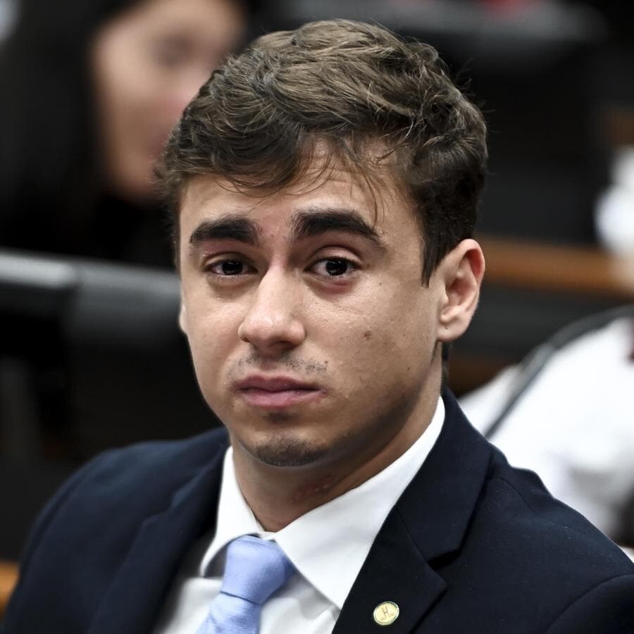 Juiz atendeu a pedido de Nikolas Ferreira, deputado que gravou vídeo culpando o governo pelos desvios de aposentadorias - Ton Molina /Fotoarena/Folhapress