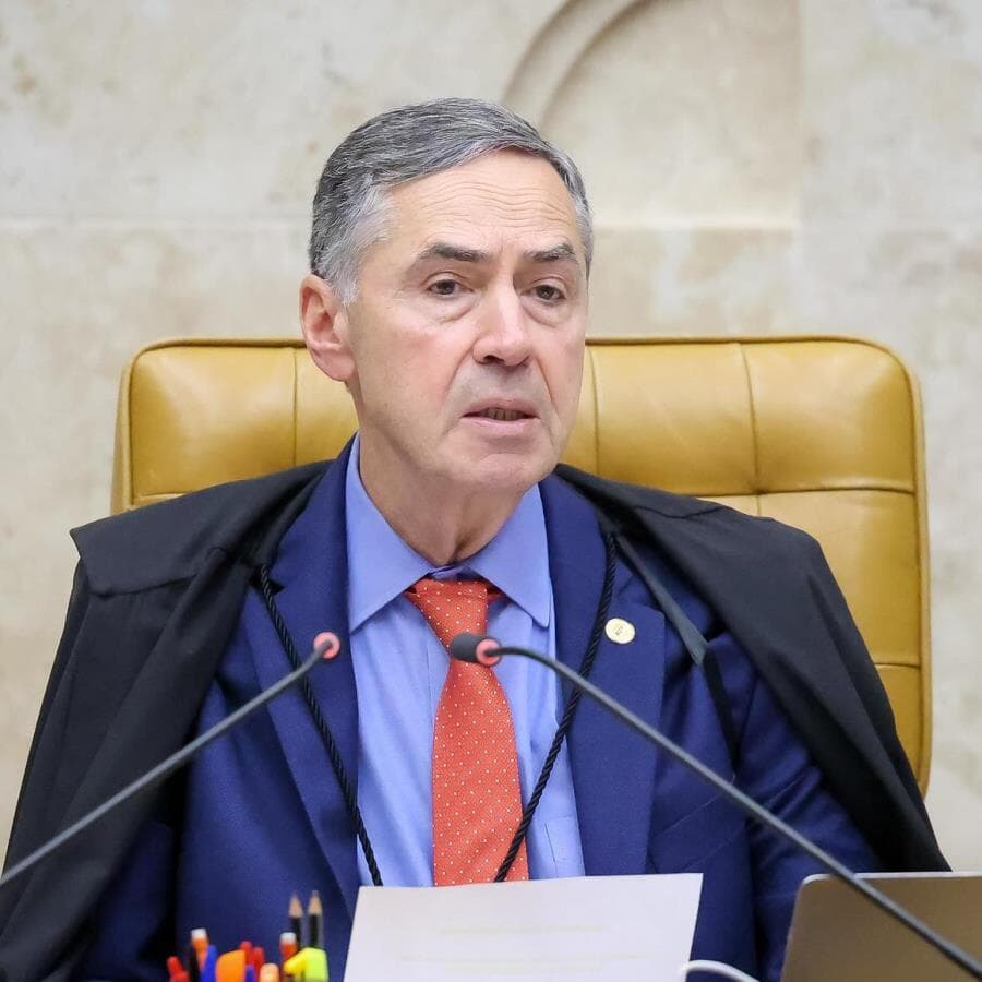 Ministro Luís Roberto Barroso, presidente do STF. - Gustavo Moreno/STF