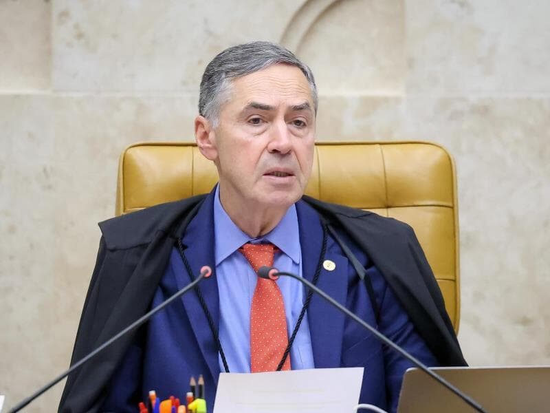 Ministro Luís Roberto Barroso, presidente do STF. - Gustavo Moreno/STF