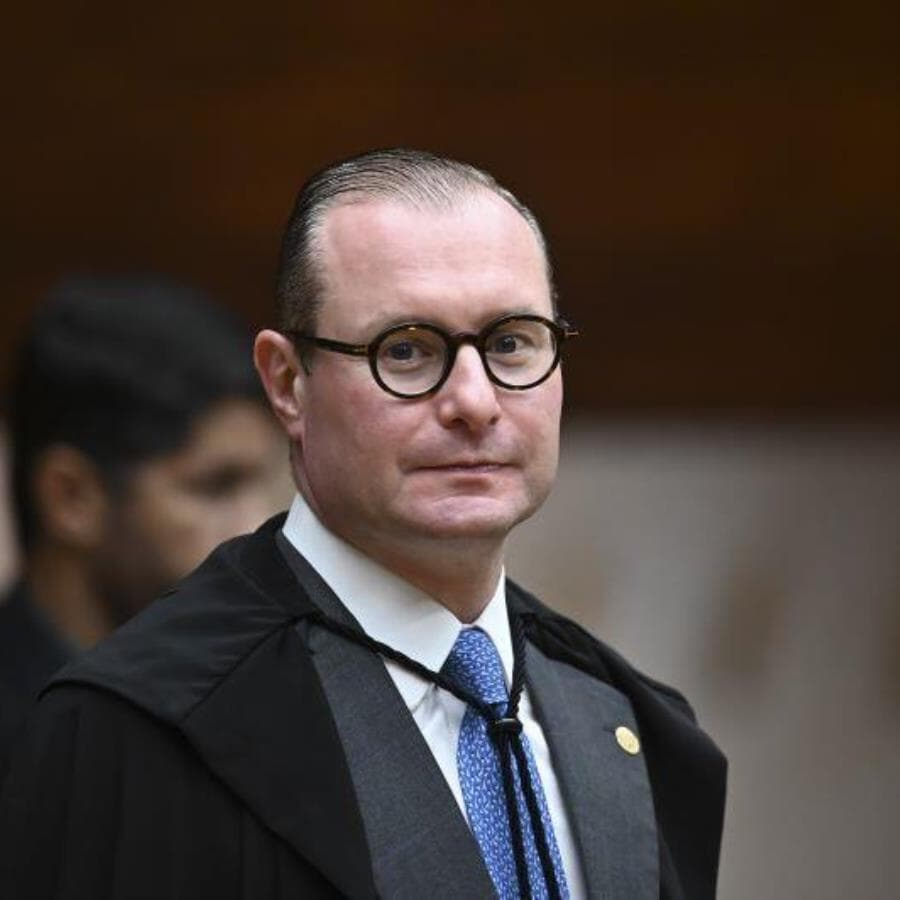 O ministro Cristiano Zanin é o presidente da 1ª Turma do STF. - Ton Molina/Fotoarena/Folhapress