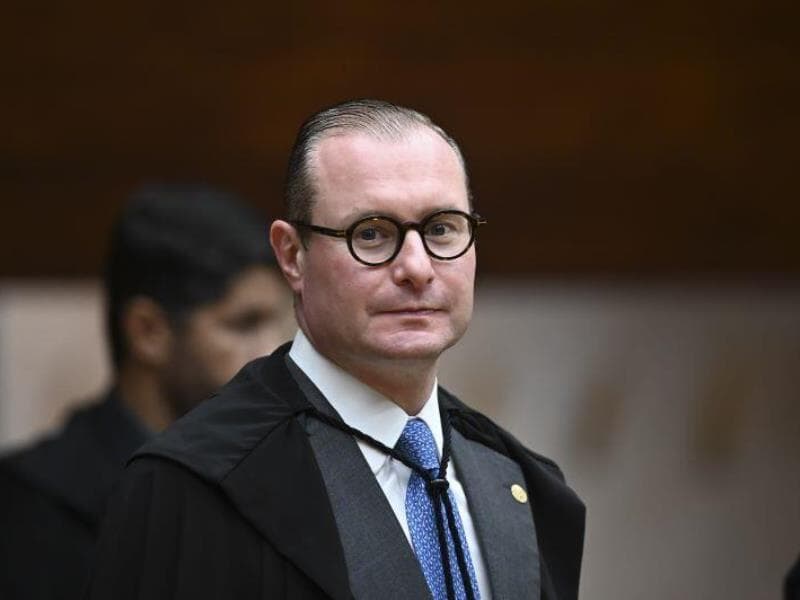O ministro Cristiano Zanin é o presidente da 1ª Turma do STF. - Ton Molina/Fotoarena/Folhapress