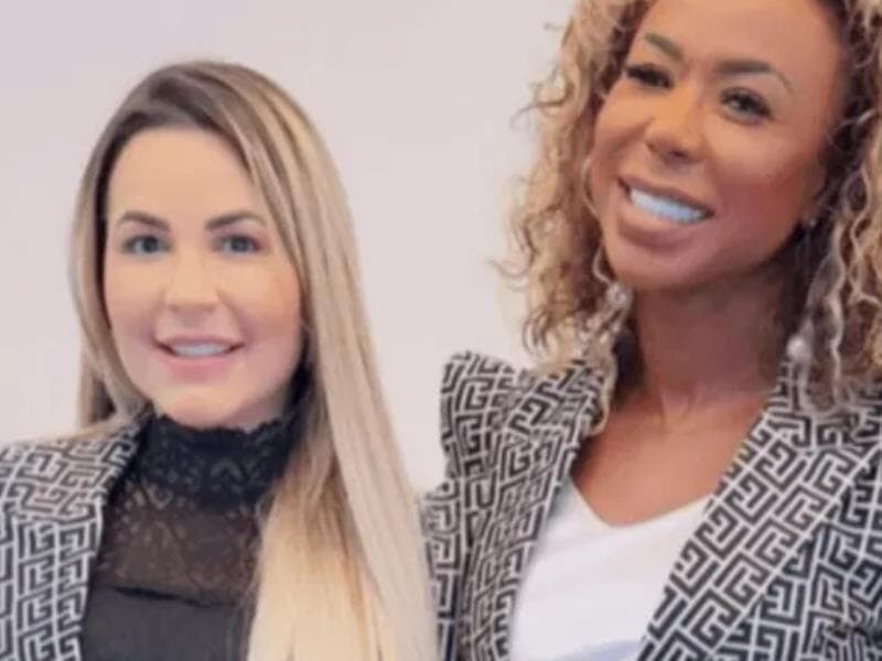 A influenciadora Deolane Bezerra e a advogada Adélia Soares - Reprodução/Instagram