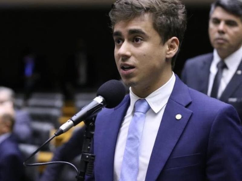 Deputado Nikolas Ferreira - Kayo Magalhães/Câmara dos Deputados