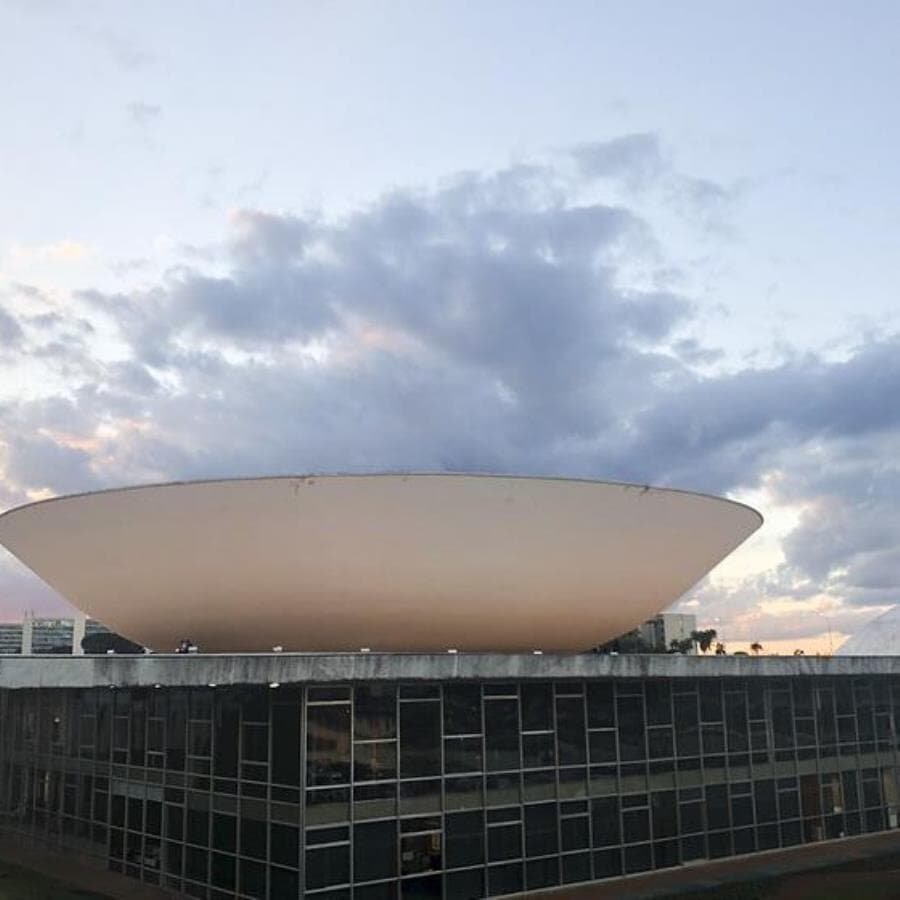 Cúpula do plenário da Câmara: proposta aprovada pelos deputados aumenta em 18 o número de cadeiras na Casa - Leonardo Sá/Agência Senado