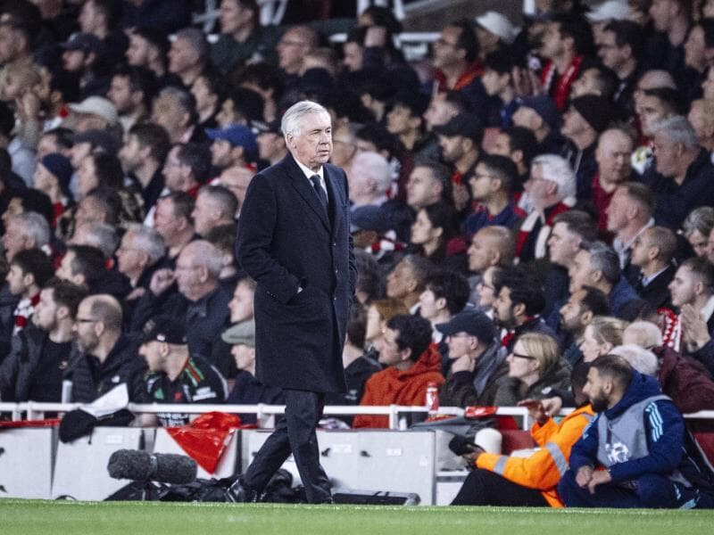 Multicampeão por clubes na Europa, Carlo Ancelotti terá sua primeira experiência à frente de uma seleção - Richard Callis /Fotoarena/Folhapress