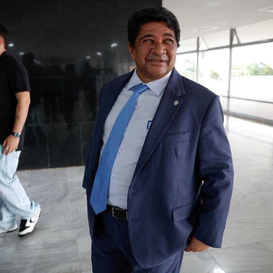 O presidente da CBF, Ednaldo Rodrigues, tem seu comando na instituição contestado na Justiça. - Pedro Ladeira/Folhapress