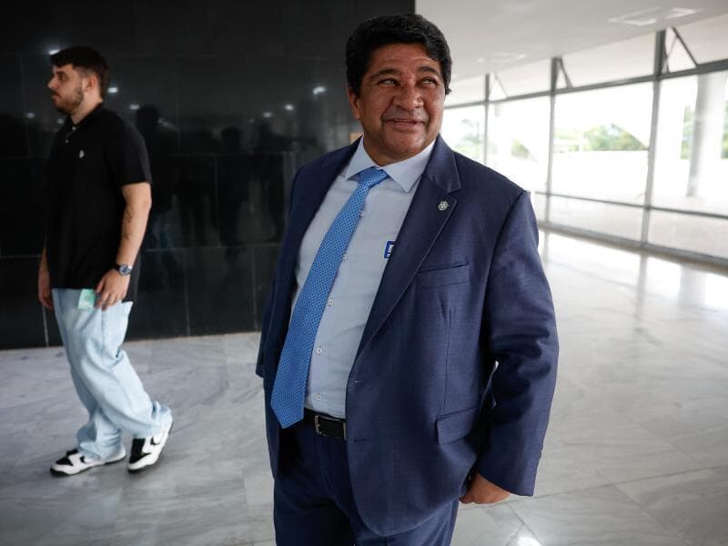 O presidente da CBF, Ednaldo Rodrigues, tem seu comando na instituição contestado na Justiça. - Pedro Ladeira/Folhapress