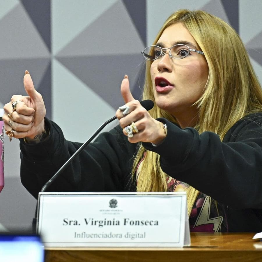 Virgínia ressaltou que o salário do futebolista é pago com dinheiro de patrocínio das bets. - Andressa Anholete/Agência Senado