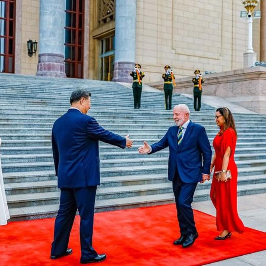 Lula diz que Janja complementou sua pergunta a respeito do TikTok em conversa com Xi Jinping - Ricardo Stuckert/PR