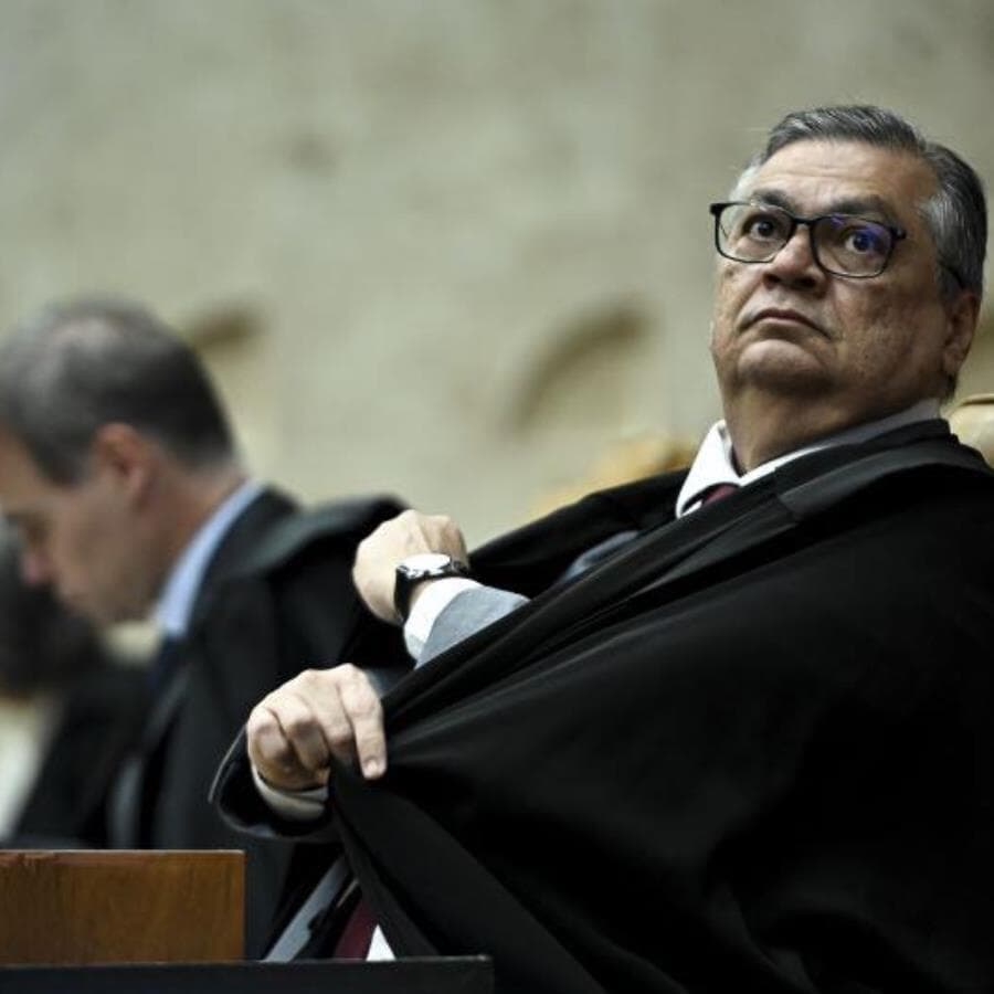 O ministro do STF Flávio Dino relata a ação na Corte a respeito da transparência de emendas parlamentares. - Ton Molina/Fotoarena/Folhapress