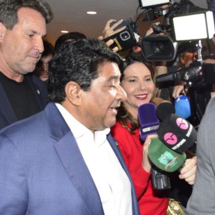 Ednaldo Rodrigues foi afastado da presidência da CBF por decisão da Justiça do Rio. - Marcos Vidal/Agencia Enquadrar/Folhapress