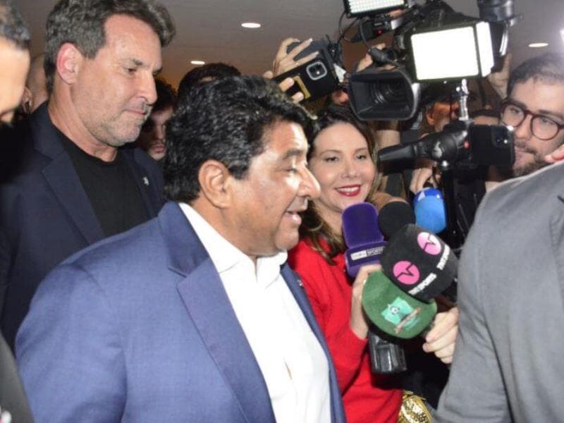 Ednaldo Rodrigues foi afastado da presidência da CBF por decisão da Justiça do Rio. - Marcos Vidal/Agencia Enquadrar/Folhapress