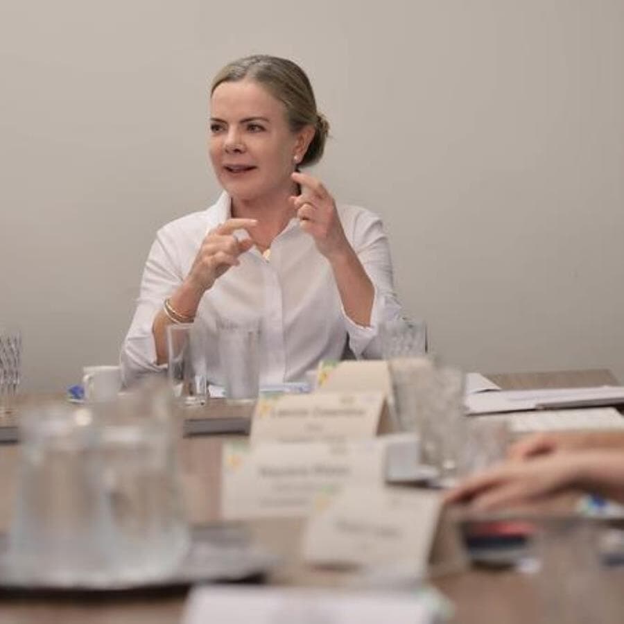Ministra Gleisi Hoffmann. - Gil Ferreira/Ascom-SRI