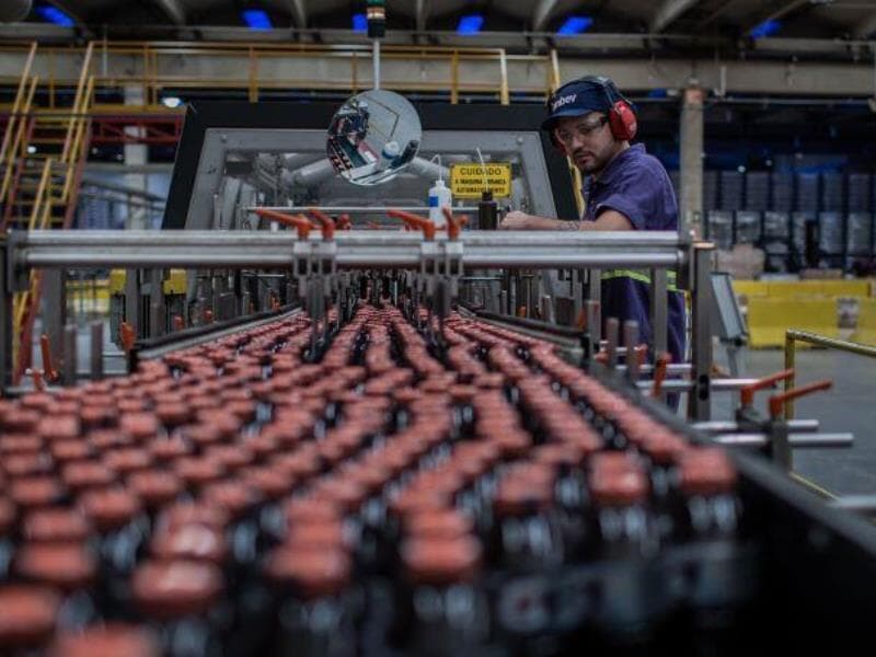 Setor industrial foi um dos destaques no IBC-Br de março. - Eduardo Anizelli/Folhapress