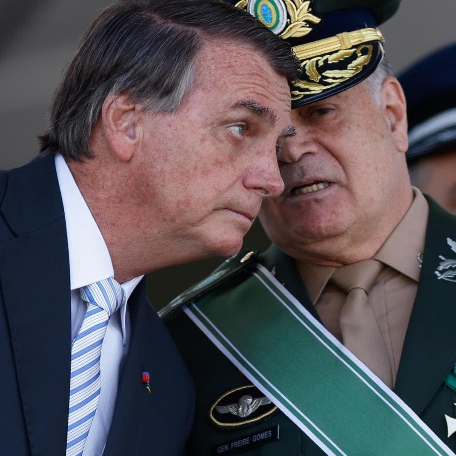 Ex-comandante do Exército, Freire Gomes ameaçou prender Bolsonaro caso ele levasse ideia de golpe adiante. - Gabriela Biló /Folhapress