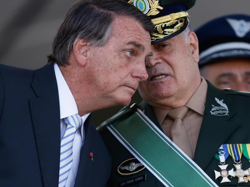 Ex-comandante do Exército, Freire Gomes ameaçou prender Bolsonaro caso ele levasse ideia de golpe adiante. - Gabriela Biló /Folhapress