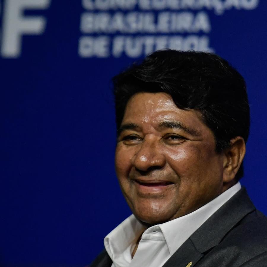 Ednaldo Rodrigues, presidente afastado da CBF. - Thiago Ribeiro/Agif/Folhapress