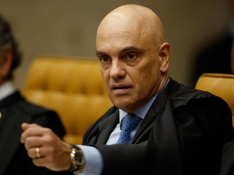 Ministro Alexandre de Moraes é o relator dos processos relacionados à tentativa de golpe de Estado - Pedro Ladeira/Folhapress
