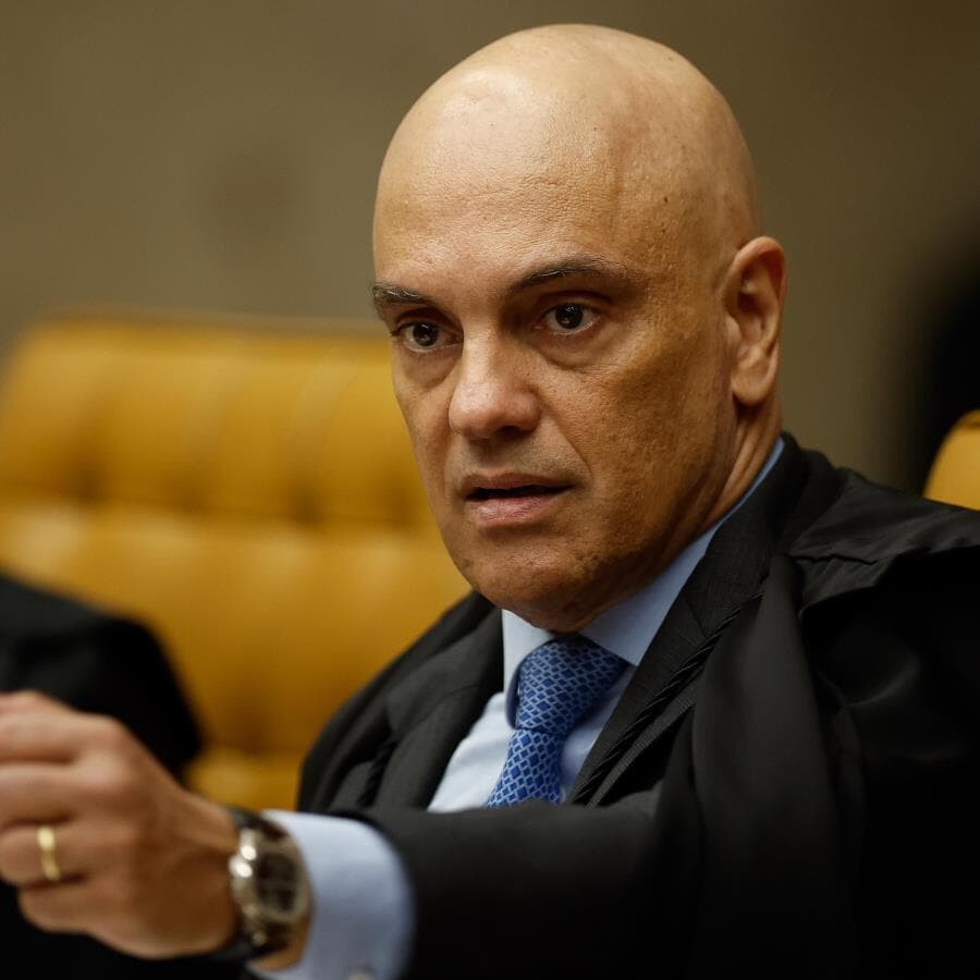 Ministro Alexandre de Moraes é o relator dos processos relacionados à tentativa de golpe de Estado - Pedro Ladeira/Folhapress