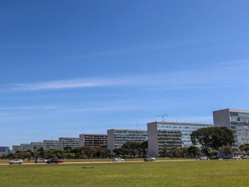 Esplanada dos Ministérios, em Brasília. - Antônio Cruz/ Agência Brasil
