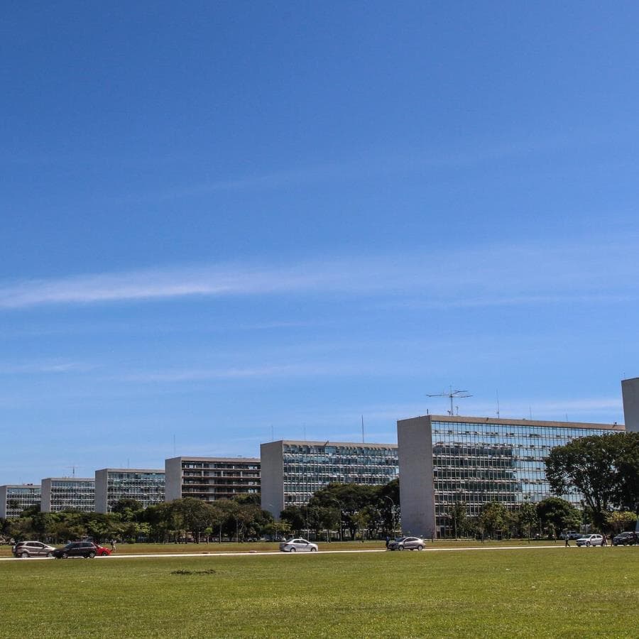 Esplanada dos Ministérios, em Brasília. - Antônio Cruz/ Agência Brasil
