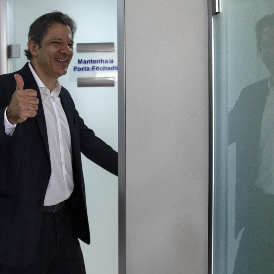 Fernando Haddad: equipe econômica finaliza projeções para 2025 e 2026. - Marlene Bergamo/Folhapress
