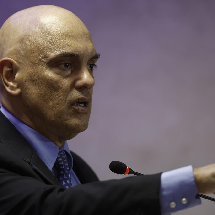 Em julgamento do Núcleo 3 do Inquérito do Golpe, Moraes destacou ilegalidade da carta de coronéis para pressionar o Estado Maior do Exército. -  Pedro Ladeira/Folhapress