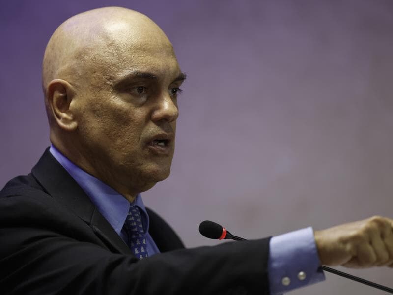 Em julgamento do Núcleo 3 do Inquérito do Golpe, Moraes destacou ilegalidade da carta de coronéis para pressionar o Estado Maior do Exército. -  Pedro Ladeira/Folhapress