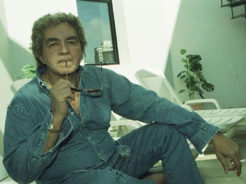 O cantor Reginaldo Rossi. Foto foi tirada no ano de 2000. - Alexandre Schneider/Folhapress