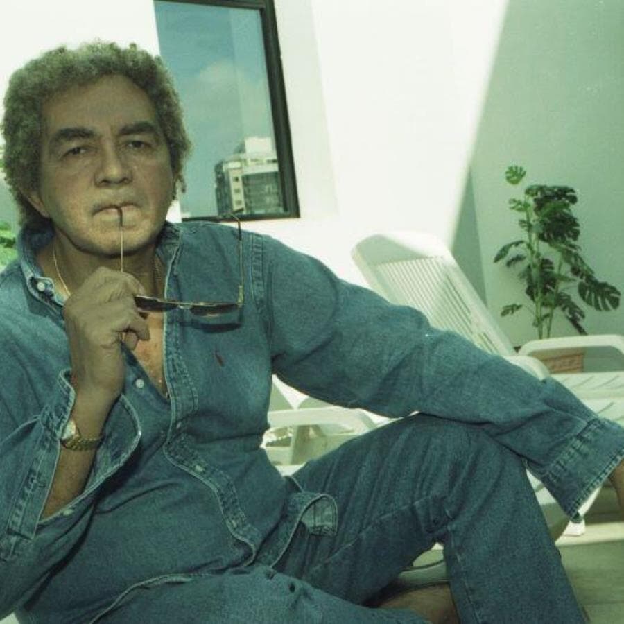 O cantor Reginaldo Rossi. Foto foi tirada no ano de 2000. - Alexandre Schneider/Folhapress