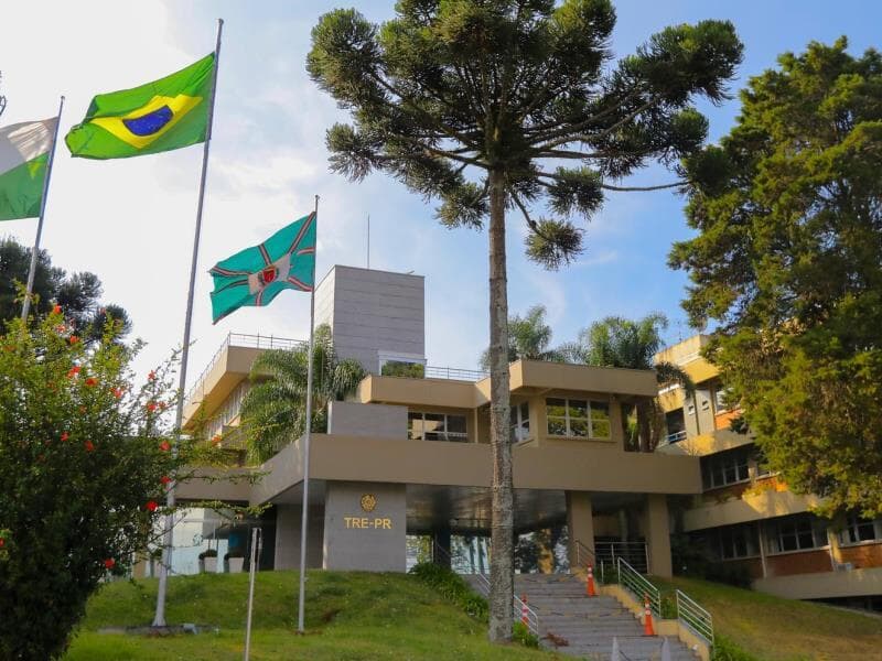 Fachada da sede do TRE/PR. - Reprodução/Flicker TRE/PR