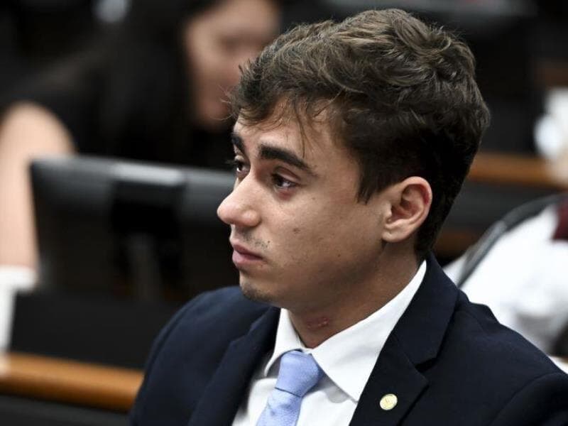 O deputado Nikolas Ferreira (PL-MG). - Ton Molina/Fotoarena/Folhapress