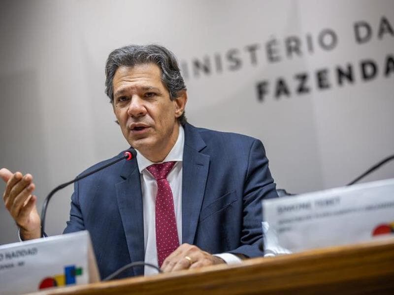 Haddad detalhou a decisão do governo logo cedo para tranquilizar os mercados. - Diogo Zacarias/Ministério da Fazenda
