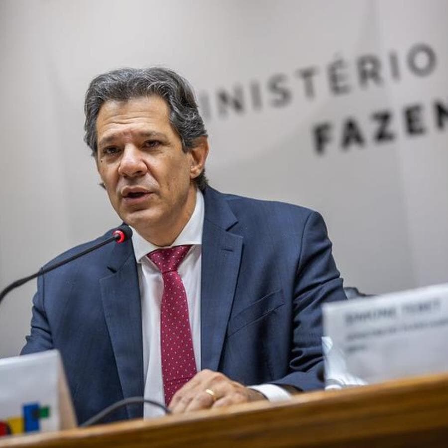 Haddad detalhou a decisão do governo logo cedo para tranquilizar os mercados. - Diogo Zacarias/Ministério da Fazenda