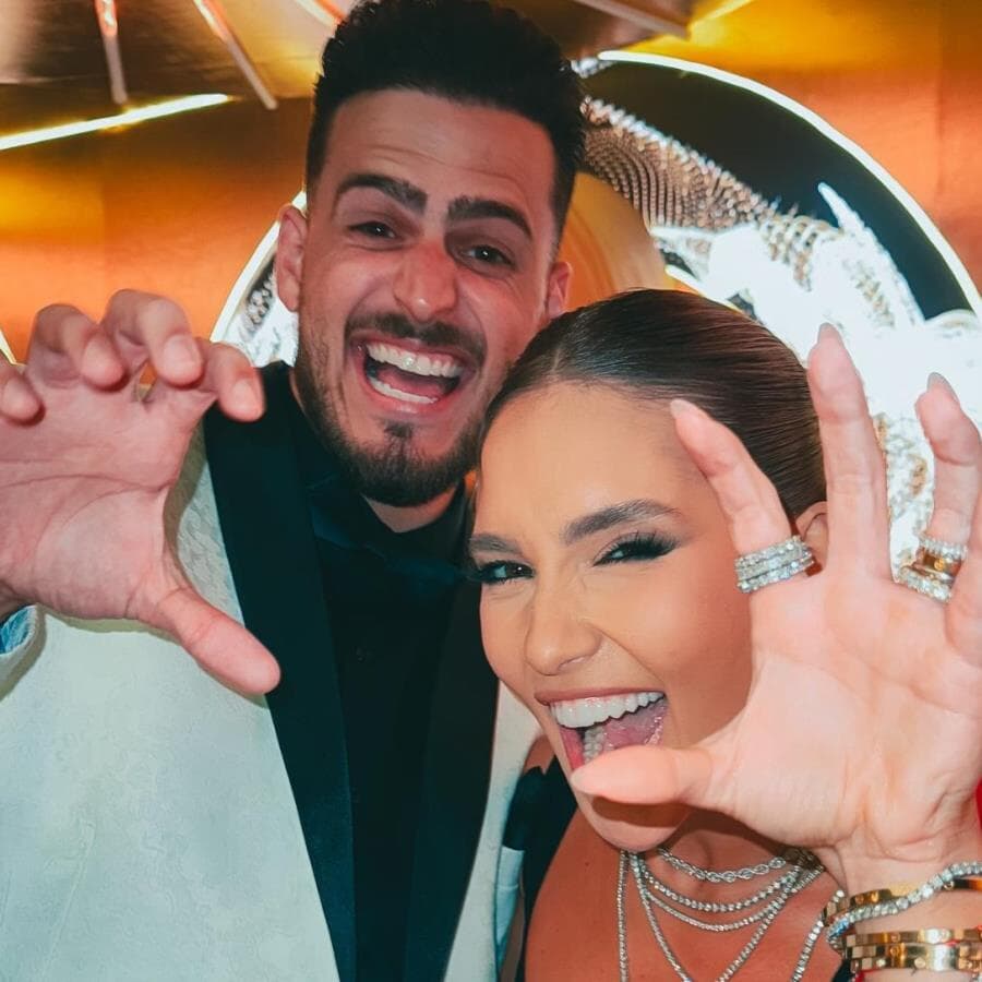 Na imagem, os influenciadores Virgínia Fonseca e Jon Vlogs, ambos convocados para depoimento na CPI das Bets.  - Instagram (@jonvlogs)
