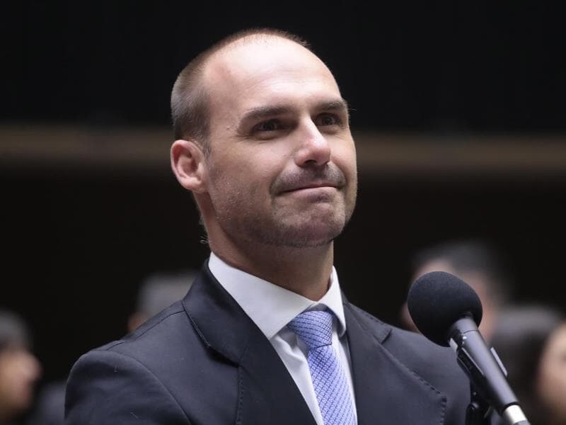 Representação foi formalizada após abertura de inquérito contra Eduardo Bolsonaro no STF.  - Bruno Spada/Câmara dos Deputados