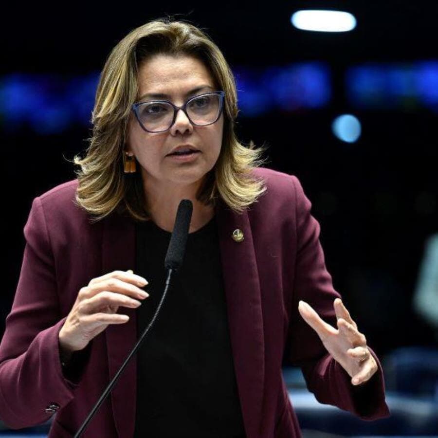 O senadora Leila Barros (PDT-DF) é a líder da bancada feminina na Casa. - Andressa Anholete/Agência Senado
