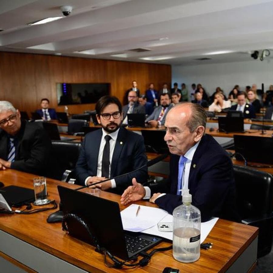 Senador Marcelo Castro fez novas mudanças no relatório sobre o Código Eleitoral.  - Saulo Cruz/Agência Senado
