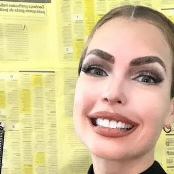 Pâmela Bório estava nos atos de 8 de janeiro em Brasília.  - Reprodução/Instagram