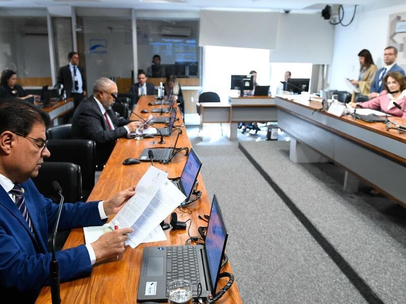 Comissão de Assuntos Sociais (CAS) realiza reunião com 16 itens.  - Carlos Moura/Agência Senado