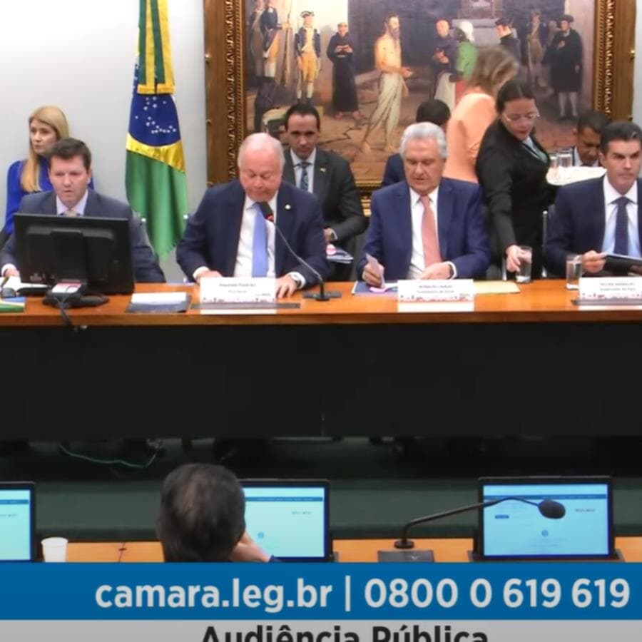 Governadores discutem PEC da Segurança Pública na Câmara. - Reprodução/YouTube