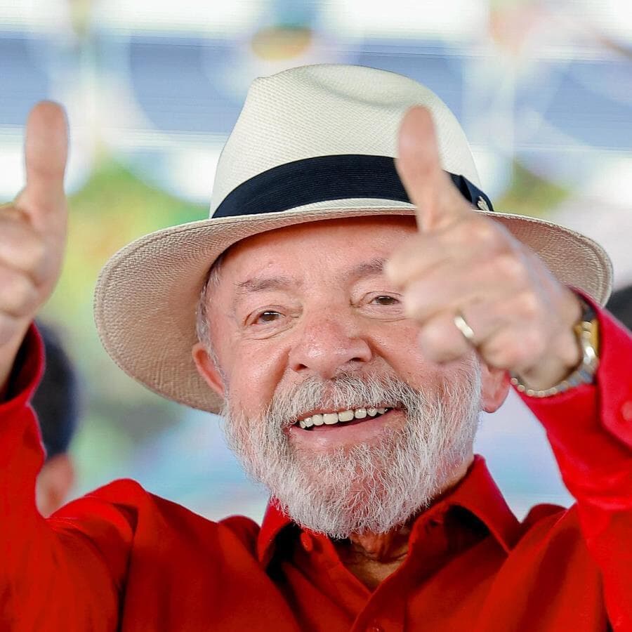 Lula associa a seca do Sertão à sua missão como presidente ao inaugurar trecho do Ramal do Apodi, obra da transposição do São Francisco. - Ricardo Stuckert / PR
