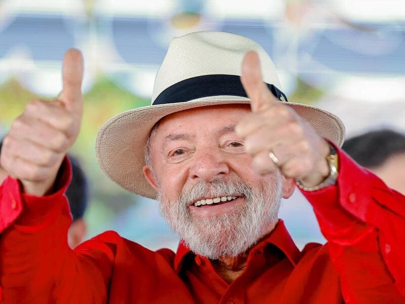 Lula associa a seca do Sertão à sua missão como presidente ao inaugurar trecho do Ramal do Apodi, obra da transposição do São Francisco. - Ricardo Stuckert / PR
